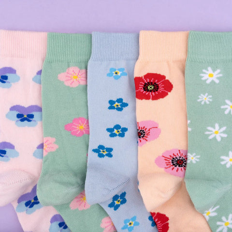 Coucou Suzette Flower Power Socks
