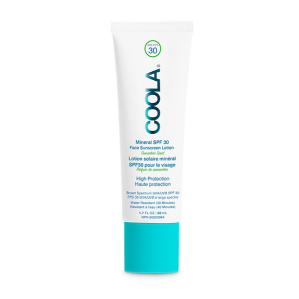 Mineral Face Matte Untinted Moisturizer SPF 30 - Cucumber