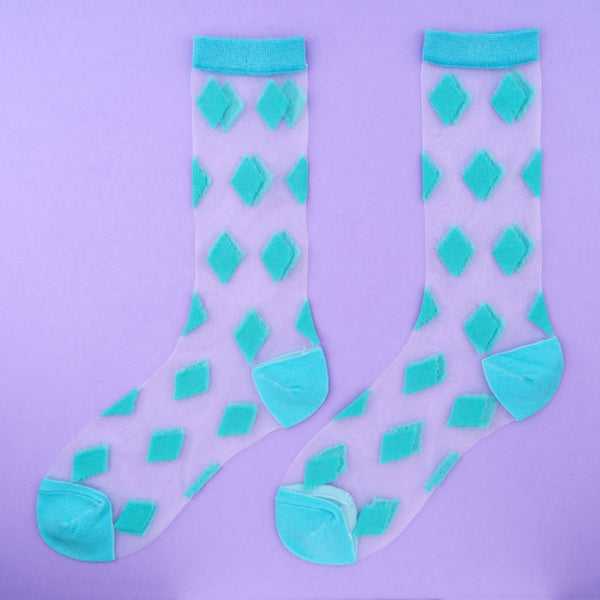 Coucou Suzette Confetti Sheer Socks