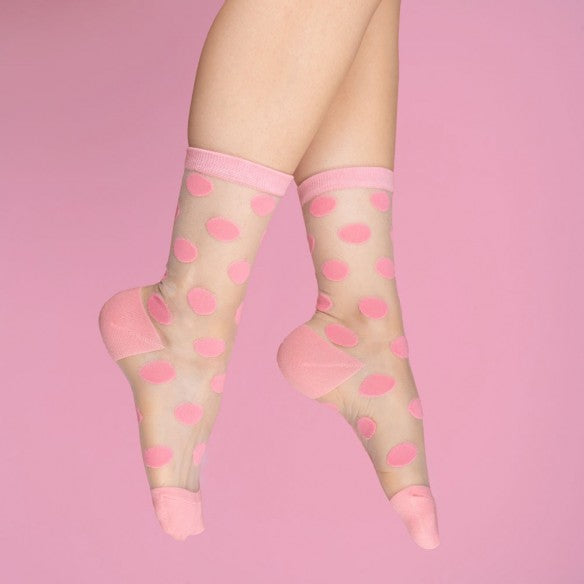 Coucou Suzette Confetti Sheer Socks