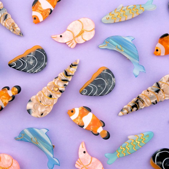 Coucou Suzette Ocean Hair Clip