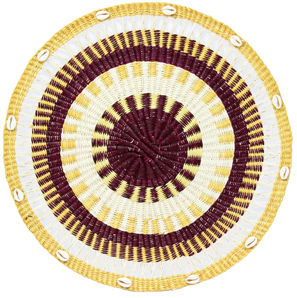Round Placemat with shells