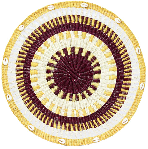 Round Placemat with shells