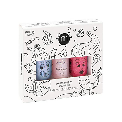 Mermaid - Set of 3 nail polishes