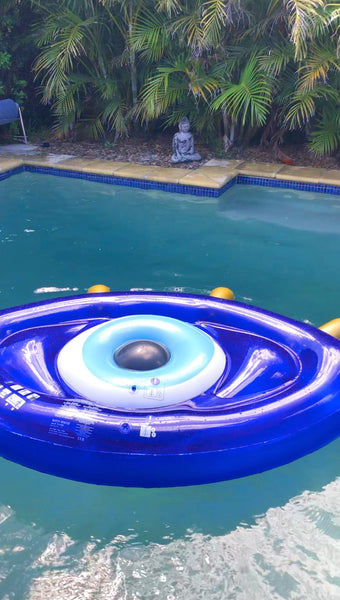 Float Away Lie On Greek Eye