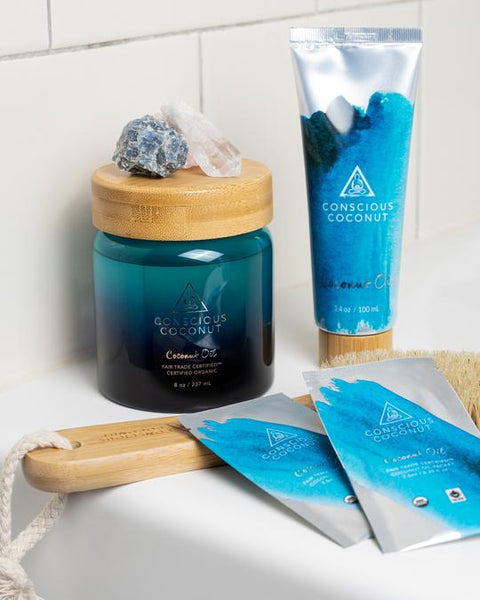 Organic Coconut Oil Jar