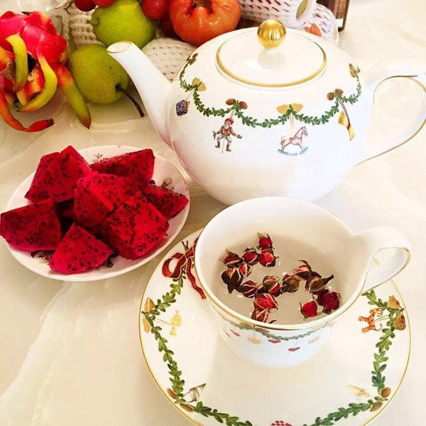 Royal Copenhagen Christmas Tea Pot