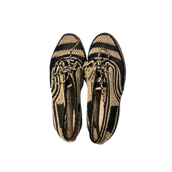 Hand Knitted Derbies - Footstripes