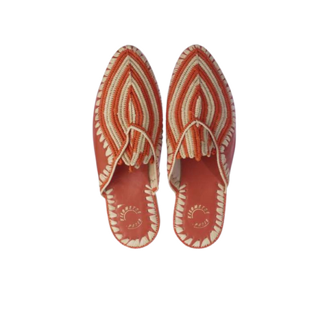 Babouches Pirangas Vermillon