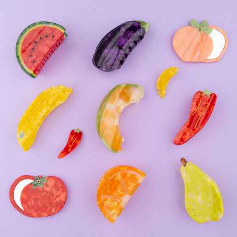 Coucou Suzette Veggie Kitchen Hair Clip