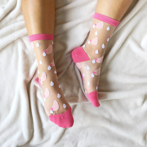 Coucou Suzette Body Love Sheer Socks