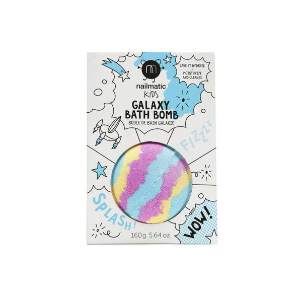 Colouring and soothing bath bombs - Galaxy