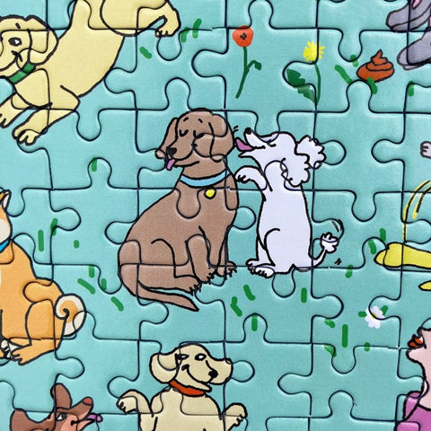 Coucou Suzette Dog Park Jigsaw Puzzle