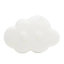 Organic kids cloud-shaped soap PINEAPPLE/COCONUT
