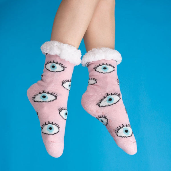 Coucou Suzette Eye Slippers Socks