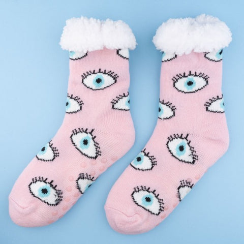 Coucou Suzette Eye Slippers Socks