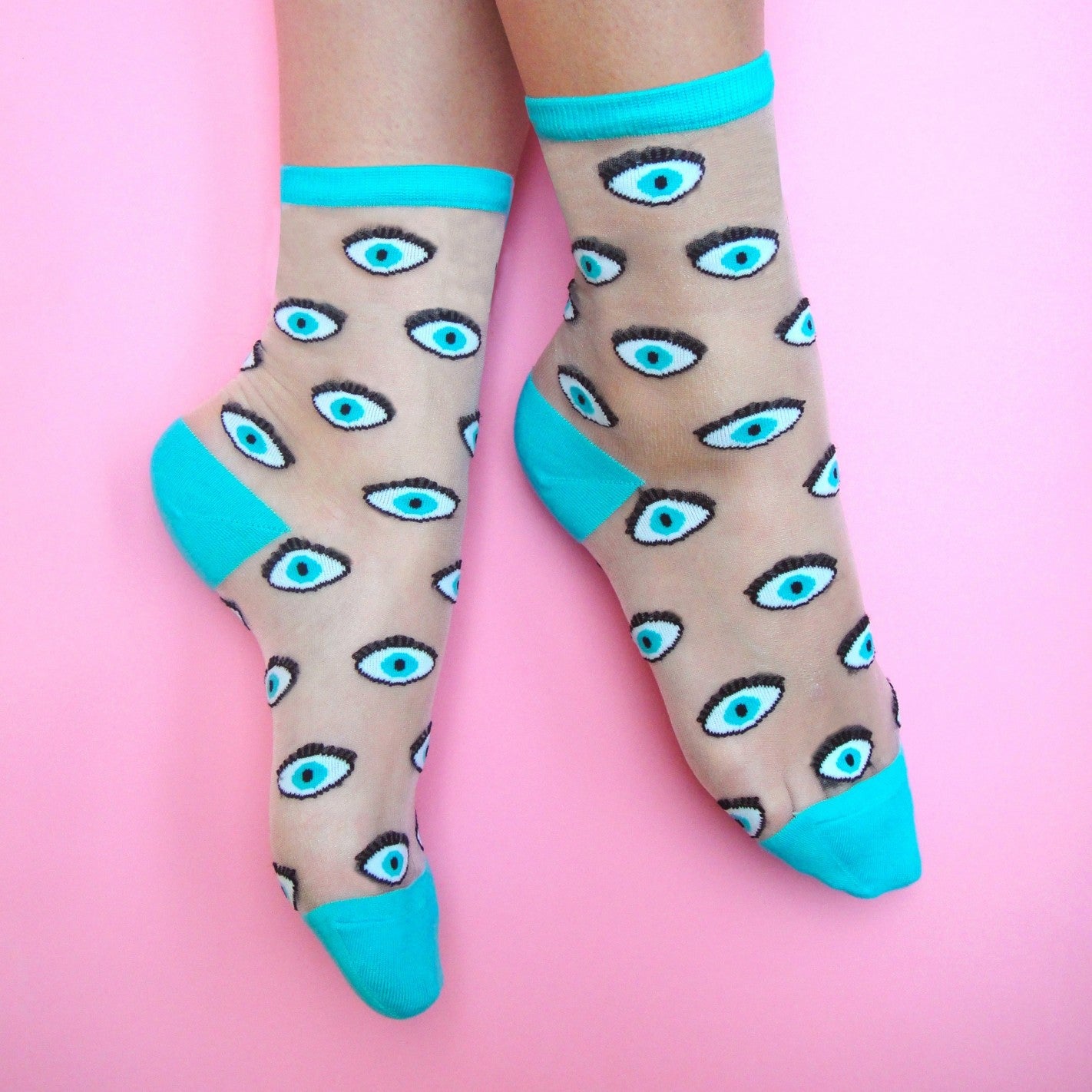 Coucou Suzette Eye Sheer Socks