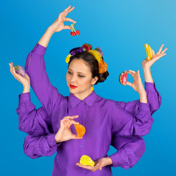 Coucou Suzette Veggie Kitchen Hair Claw