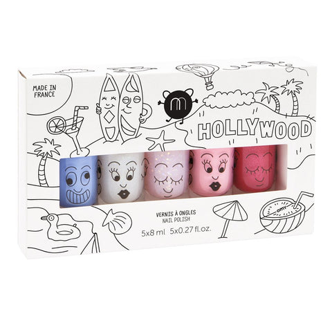 Hollywood - 5 Nail Polish Set