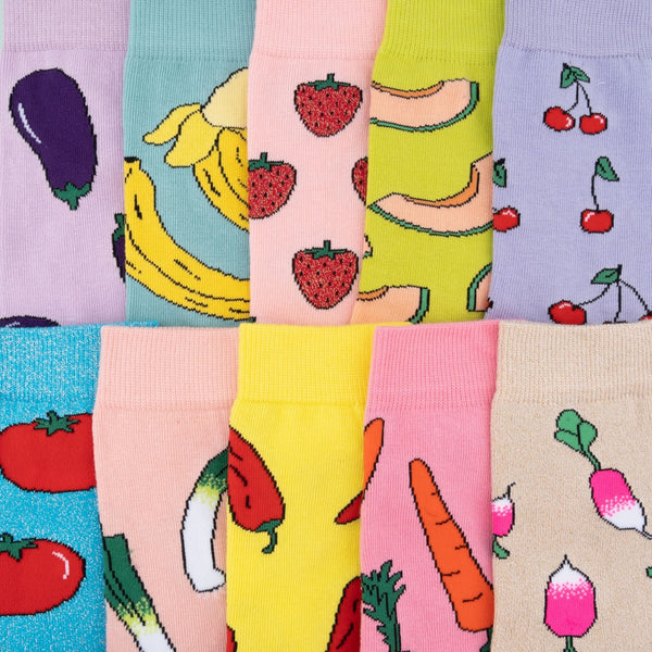 Coucou Suzette Veggie Kitchen Socks
