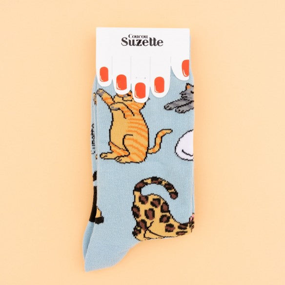 Coucou Suzette Cat Socks