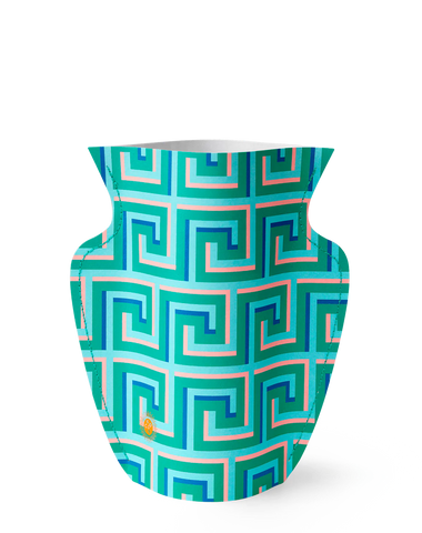 Icarus Mini Paper Vase Green