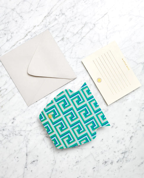 Icarus Mini Paper Vase Green