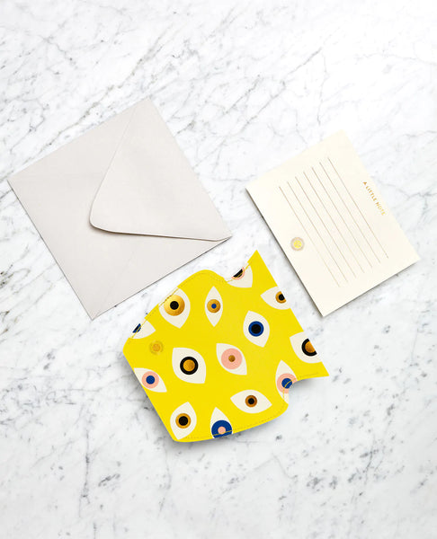 Nazar Mini Paper Vase Yellow