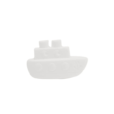 Organic kids boat-shaped soap PINEAPPLE/COCONUT