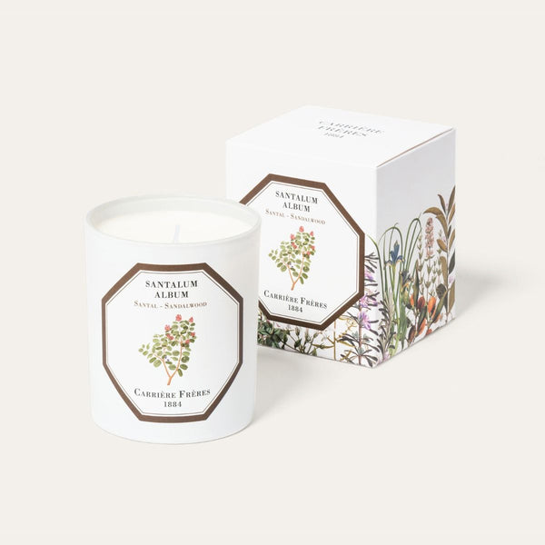 Carrière Frères Candle Sandalwood Santalum Album