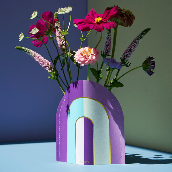 Mini Paper Vase Riviera Arch