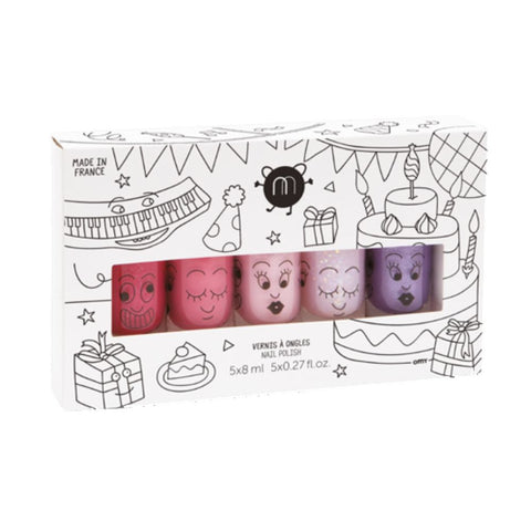 Party - 5 Nail Polish Set