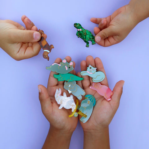 Coucou Suzette Animals Hair Clip