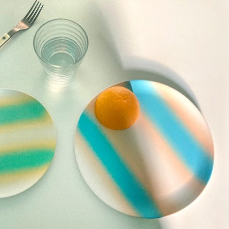 Soft Stripe Dinner Plate