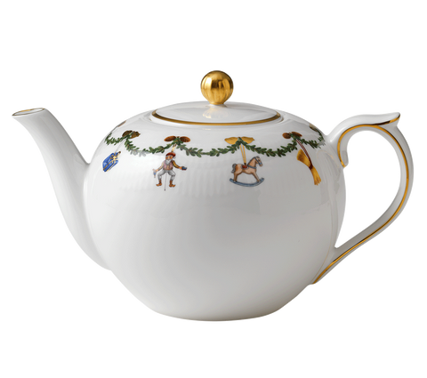 Royal Copenhagen Christmas Tea Pot